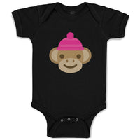 Baby Clothes Little Monkey Moon Animals Safari Baby Bodysuits Boy & Girl Cotton