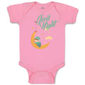 Baby Clothes Good Night Dinosaur Dino Dinos Baby Bodysuits Boy & Girl Cotton