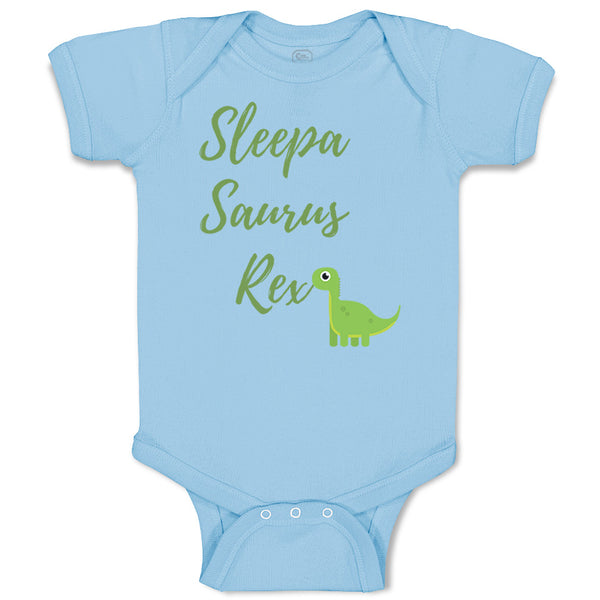 Baby Clothes Sleepa Saurus Rex Dino Dinosaurus Sleeping Baby Bodysuits Cotton