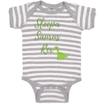 Baby Clothes Sleepa Saurus Rex Dino Dinosaurus Sleeping Baby Bodysuits Cotton