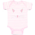 Baby Clothes Cat Face Whisker Baby Bodysuits Boy & Girl Newborn Clothes Cotton