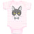 Baby Clothes Staring Cat with Sunglass Baby Bodysuits Boy & Girl Cotton