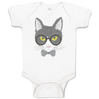 Staring Cat with Sunglass
