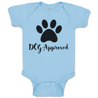 Dog Approved with Paw Silhouette