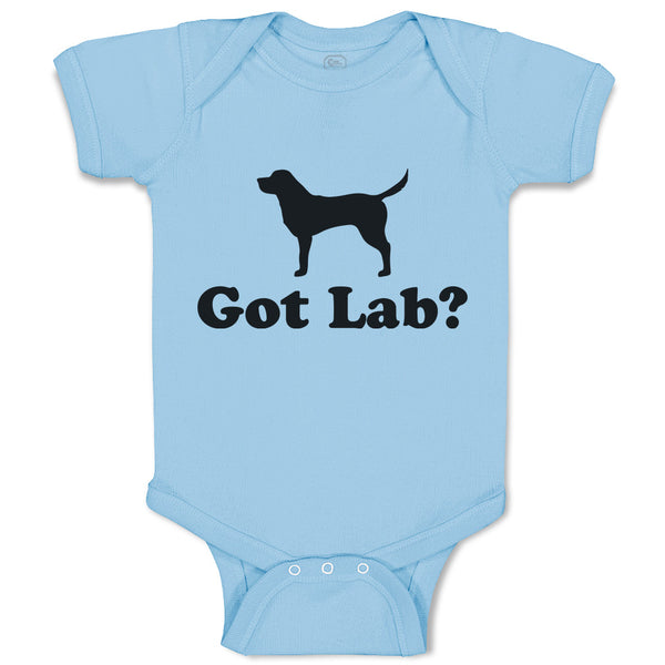 Baby Clothes Got Lab Pet Animal Name Dog Standing Baby Bodysuits Cotton