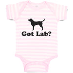 Baby Clothes Got Lab Pet Animal Name Dog Standing Baby Bodysuits Cotton