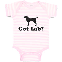 Baby Clothes Got Lab Pet Animal Name Dog Standing Baby Bodysuits Cotton