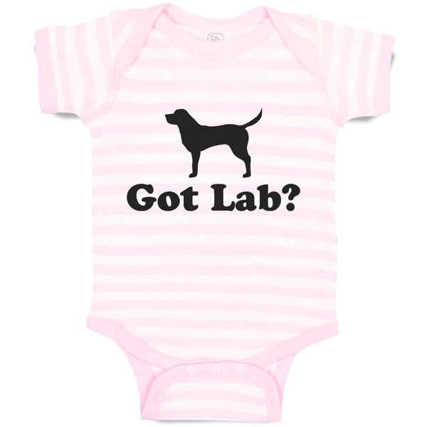 Baby Clothes Got Lab Pet Animal Name Dog Standing Baby Bodysuits Cotton