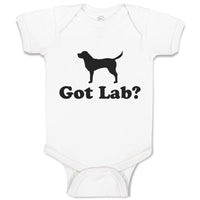 Baby Clothes Got Lab Pet Animal Name Dog Standing Baby Bodysuits Cotton