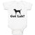 Baby Clothes Got Lab Pet Animal Name Dog Standing Baby Bodysuits Cotton