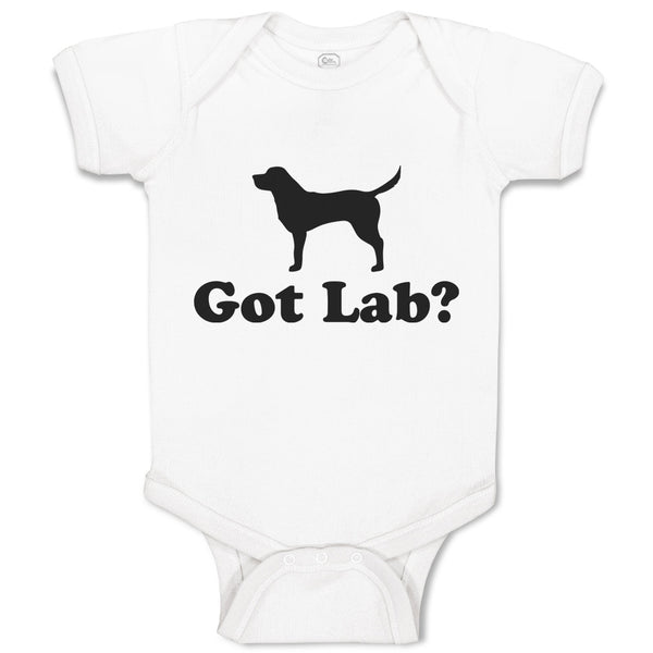 Baby Clothes Got Lab Pet Animal Name Dog Standing Baby Bodysuits Cotton