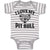 Baby Clothes I Love My Pit Bull with Paws Baby Bodysuits Boy & Girl Cotton