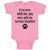 Baby Clothes If You Mess with Me, You Mess with My German Shepherd with Paw