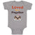 Baby Clothes Loved by A Pugalier Pet Animal Dog Baby Bodysuits Boy & Girl Cotton