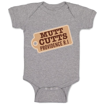 Baby Clothes Mutt Cutt Providence R.I Baby Bodysuits Boy & Girl Cotton