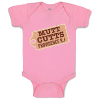 Baby Clothes Mutt Cutt Providence R.I Baby Bodysuits Boy & Girl Cotton