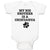Baby Clothes My Big Brother Is A Chihuahua with Paw Baby Bodysuits Cotton