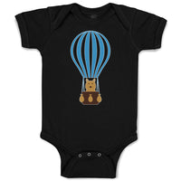Baby Clothes Teddy Bear on Parachute Baby Bodysuits Boy & Girl Cotton