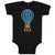 Baby Clothes Teddy Bear on Parachute Baby Bodysuits Boy & Girl Cotton