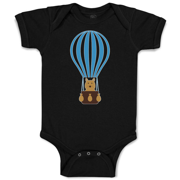 Baby Clothes Teddy Bear on Parachute Baby Bodysuits Boy & Girl Cotton