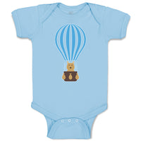 Baby Clothes Teddy Bear on Parachute Baby Bodysuits Boy & Girl Cotton