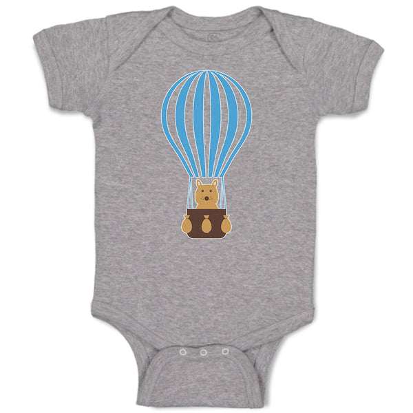 Baby Clothes Teddy Bear on Parachute Baby Bodysuits Boy & Girl Cotton