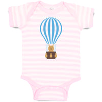 Baby Clothes Teddy Bear on Parachute Baby Bodysuits Boy & Girl Cotton