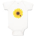 Baby Clothes Sunflower and Ladybug Nature Flowers & Plants Baby Bodysuits Cotton