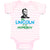 Baby Clothes Abe Lincoln Is My Homeboy Baby Bodysuits Boy & Girl Cotton