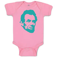 Baby Clothes Abraham Lincoln President Style A Baby Bodysuits Boy & Girl Cotton