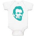 Baby Clothes Abraham Lincoln President Style A Baby Bodysuits Boy & Girl Cotton