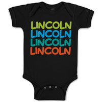 Baby Clothes Abraham Lincoln President Style C Baby Bodysuits Boy & Girl Cotton