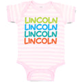 Baby Clothes Abraham Lincoln President Style C Baby Bodysuits Boy & Girl Cotton