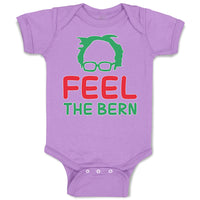 Baby Clothes Feel The Bern Bernie Sanders Baby Bodysuits Boy & Girl Cotton