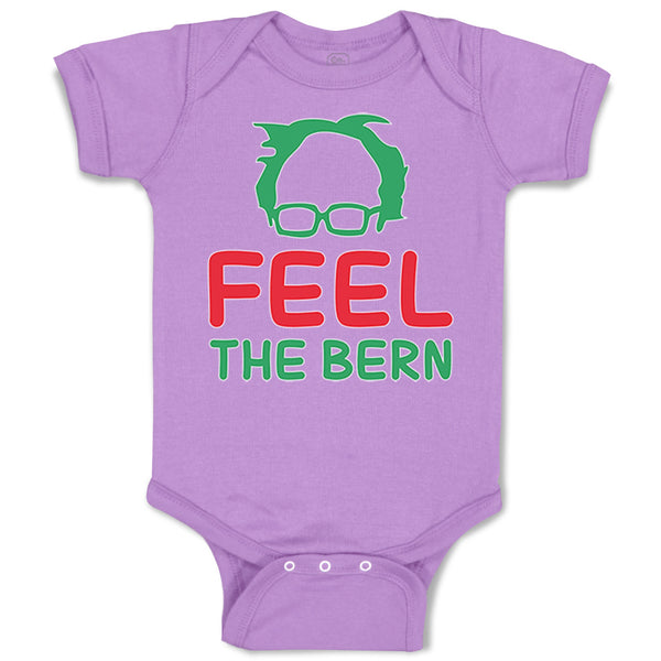 Baby Clothes Feel The Bern Bernie Sanders Baby Bodysuits Boy & Girl Cotton