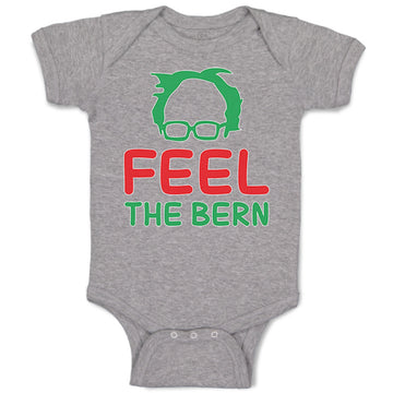 Baby Clothes Feel The Bern Bernie Sanders Baby Bodysuits Boy & Girl Cotton