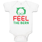 Baby Clothes Feel The Bern Bernie Sanders Baby Bodysuits Boy & Girl Cotton