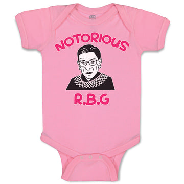 Baby Clothes Notorious R.B.G Ruth Bader Ginsburg Baby Bodysuits Cotton