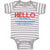Baby Clothes Hello My Name Is Stormageddon Dark Lord of All Baby Bodysuits