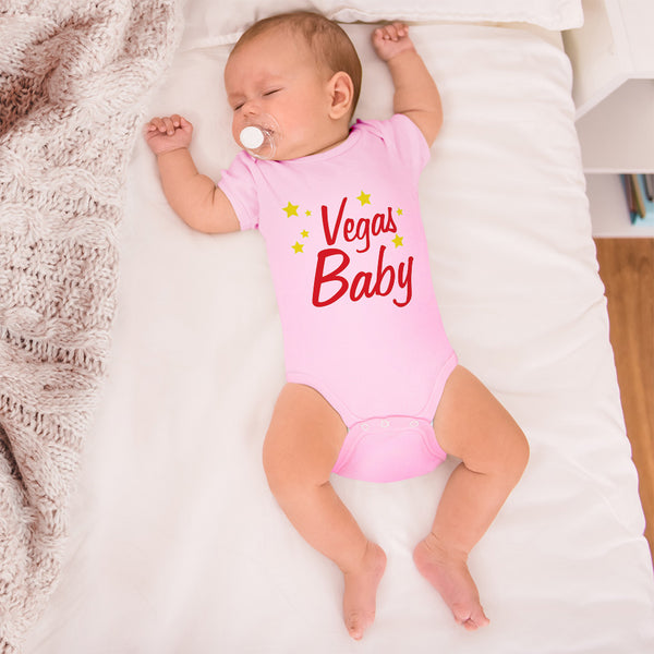 Cute Rascals Baby Bodysuit - Vegas Themed Humor Onesie For Boys & Girls, 6 Months