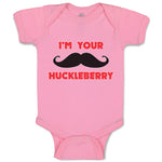 Baby Clothes I'M Your Huckleberry Baby Bodysuits Boy & Girl Cotton