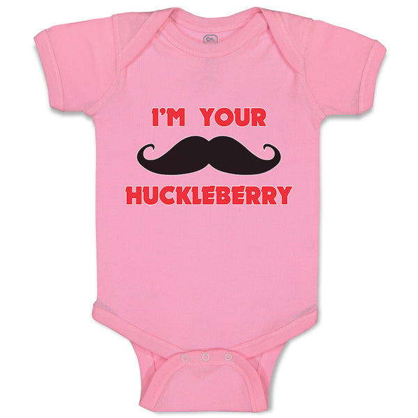 Baby Clothes I'M Your Huckleberry Baby Bodysuits Boy & Girl Cotton