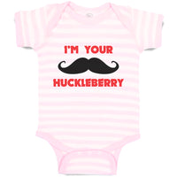 Baby Clothes I'M Your Huckleberry Baby Bodysuits Boy & Girl Cotton