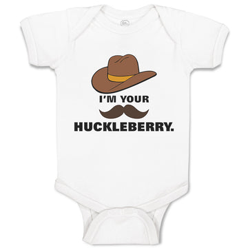 Baby Clothes I'M Your Huckleberry Baby Bodysuits Boy & Girl Cotton