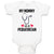 Baby Clothes My Mommy Is A Pediatrician with Stethoscope and Red Hearts Cotton