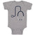 Baby Clothes Doctor's Medical Equipment Stethoscope Module 2 Baby Bodysuits