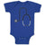 Baby Clothes Doctor's Medical Equipment Stethoscope Module 2 Baby Bodysuits