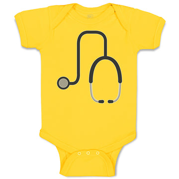Baby Clothes Doctor's Medical Equipment Stethoscope Module 2 Baby Bodysuits