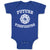 Baby Clothes Future Firefighter with Badge Baby Bodysuits Boy & Girl Cotton