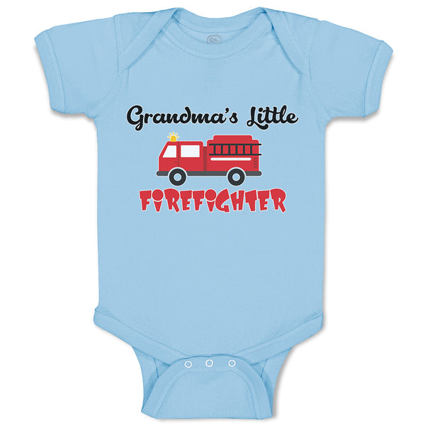 Grandma's Little Firefighter with Working Vehicle